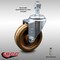 Service Caster 4 Inch SS High Temp Phenolic Wheel Swivel 12mm Threaded Stem Caster SCC SCC-SSTS20S414-PHSHT-M1215 - alternate 3